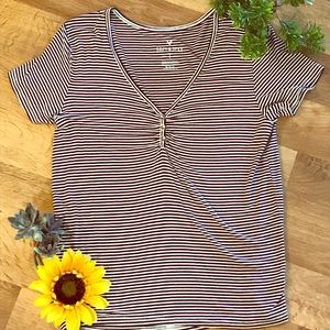 Soft & Sexy Striped AEO Tee